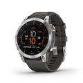 Garmin - epix (Gen 2) GPS Smartwatch 47mm Fiber-reinforced polymer - Steel - 010-02582-00