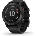 Garmin - f?nix 6 Pro GPS Smartwatch 47mm Fiber-Reinforced Polymer - Black (010-02158-01)