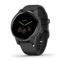 Garmin - vivoactive 4S Smartwatch 40mm Fiber-Reinforced Polymer - Slate - 010-02172-11
