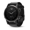 Garmin Fenix 5S Sapphire Smartwatch 42mm - Black with Black Band - 010-01685-10