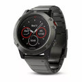 Garmin Fenix 5X Sapphire - Slate Gray with Metal Band - 010-01733-04