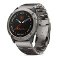 Garmin Fenix 6X Pro Solar 51mm - Titanium With Vented Titanium Bracelet - 010-02157-23