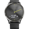 Garmin v¡vomove HR Sport Hybrid Smartwatch ? Black ? 010-01850-11