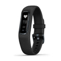 Garmin v¡vosmart 4, Activity and Fitness Tracker Midnight w/Black Band, Large - 010-01995-13