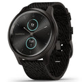 Garmin vivomove Style Hybrid Smartwatch 42mm Aluminum Graphite With Black - 010-02240-03