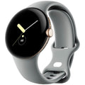 Google Pixel Watch (GPS + LTE) 40mm Champagne Gold Stainless Steel Case with Hazel Active Band