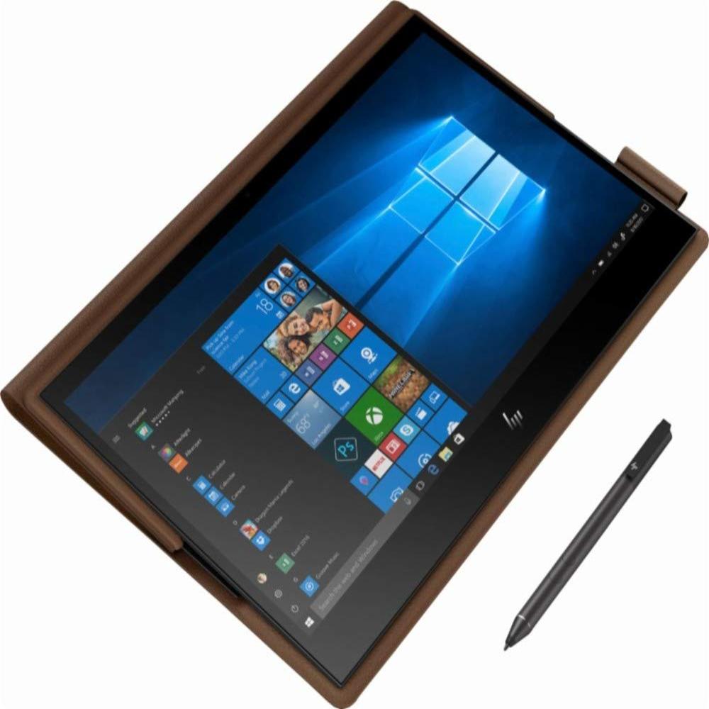HP - Spectre Folio Leather 2-in-1 13.3"" Touch-Screen Laptop - Intel Core i7-8500Y - 8GB RAM- 256GB SSD - 13-AK0013DX