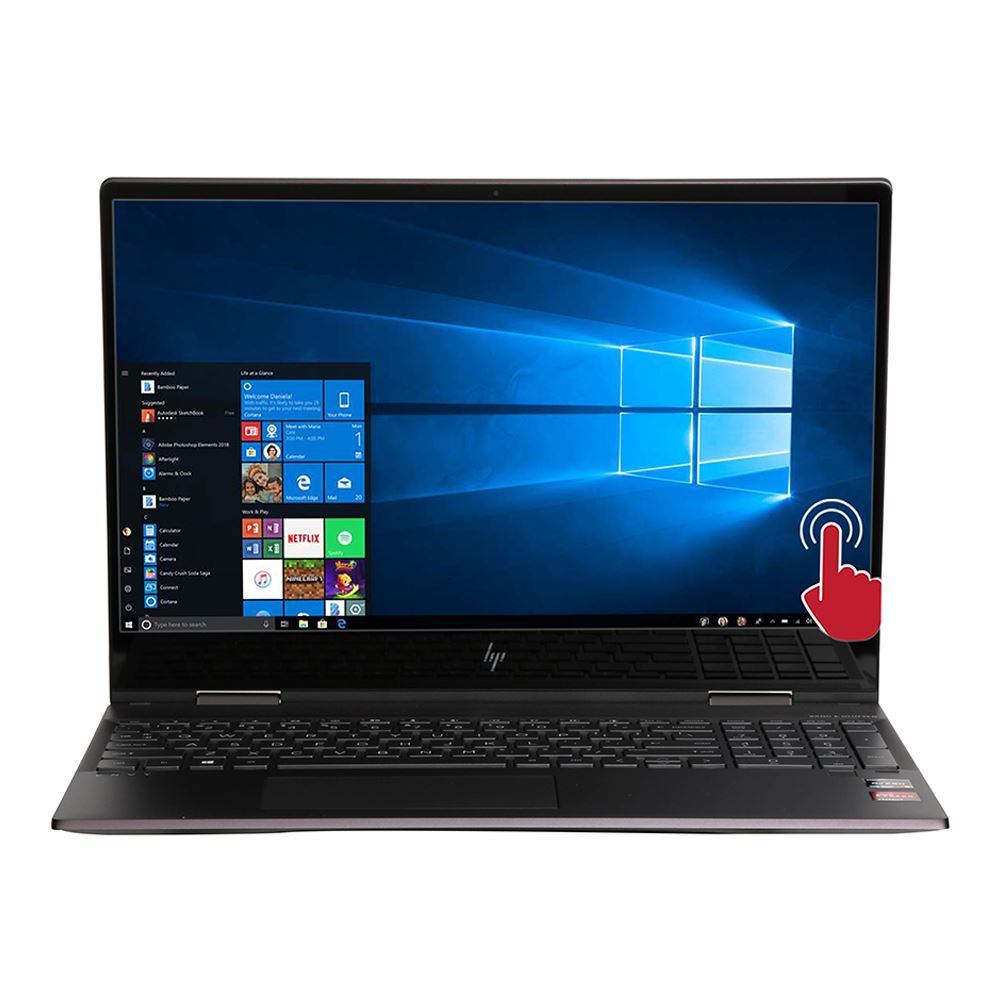 HP ENVY x360 Convertible Laptop 15.6" FHD - Ryzen 7 4700U - 8GB RAM - 512GB SSD - Black - 15-DS1083CL