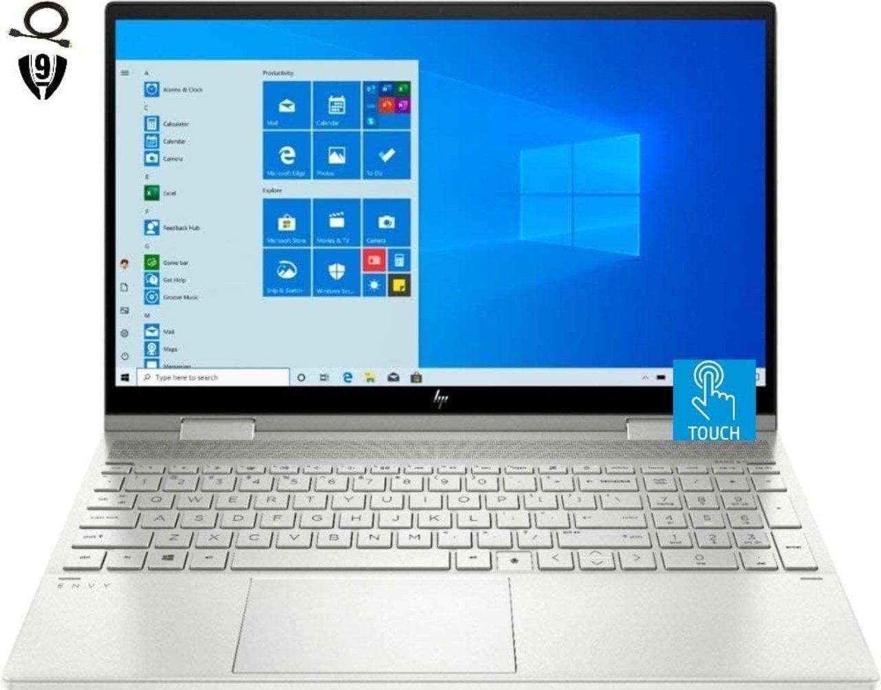 HP Envy x360 - 2-in-1 FHD Touch - i5-1135G7 - 16GB RAM - 512GB SSD - Silver