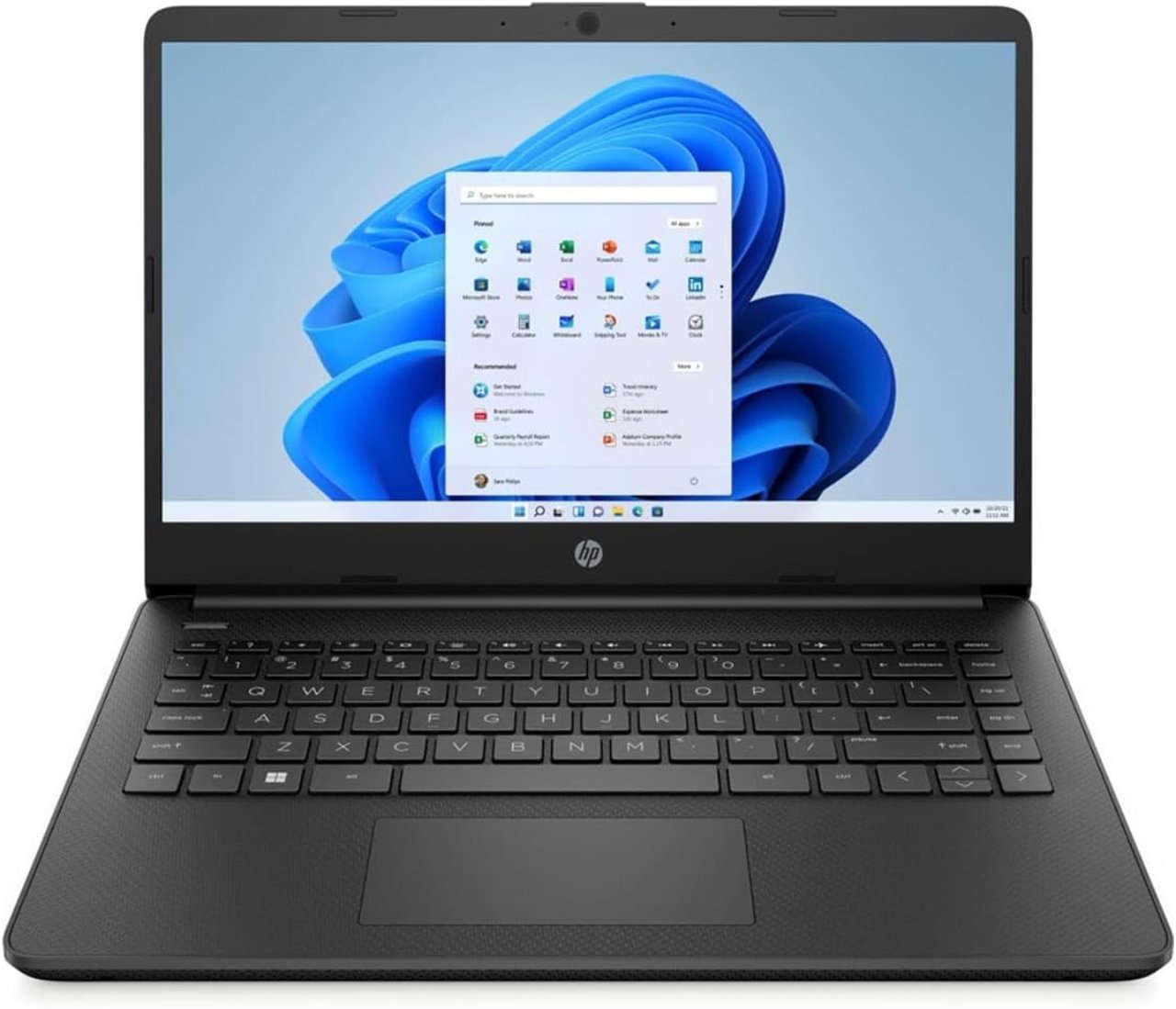 HP Laptop - Ryzen 7 5700U - Black - 16GB RAM - 512GB SSD - 14-fq1035cl