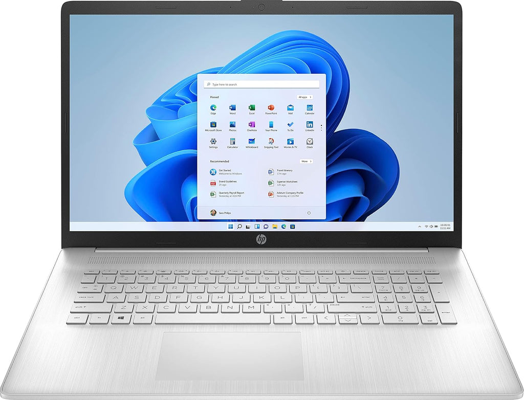 HP Laptop ? 17.3" FHD ? Intel Core i5-1135G7 ? 8GB RAM ? 256GB SSD ? Silver ? 17-CN0023DX