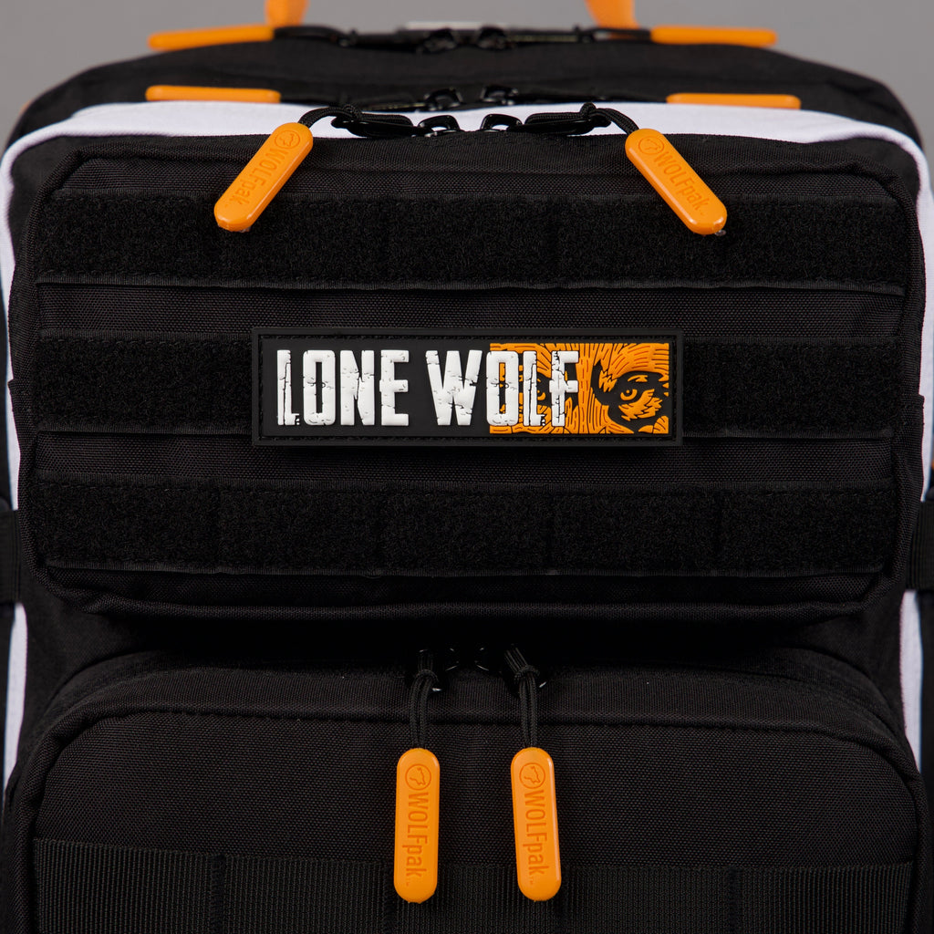 Orange Turbo Lone Wolf Patch