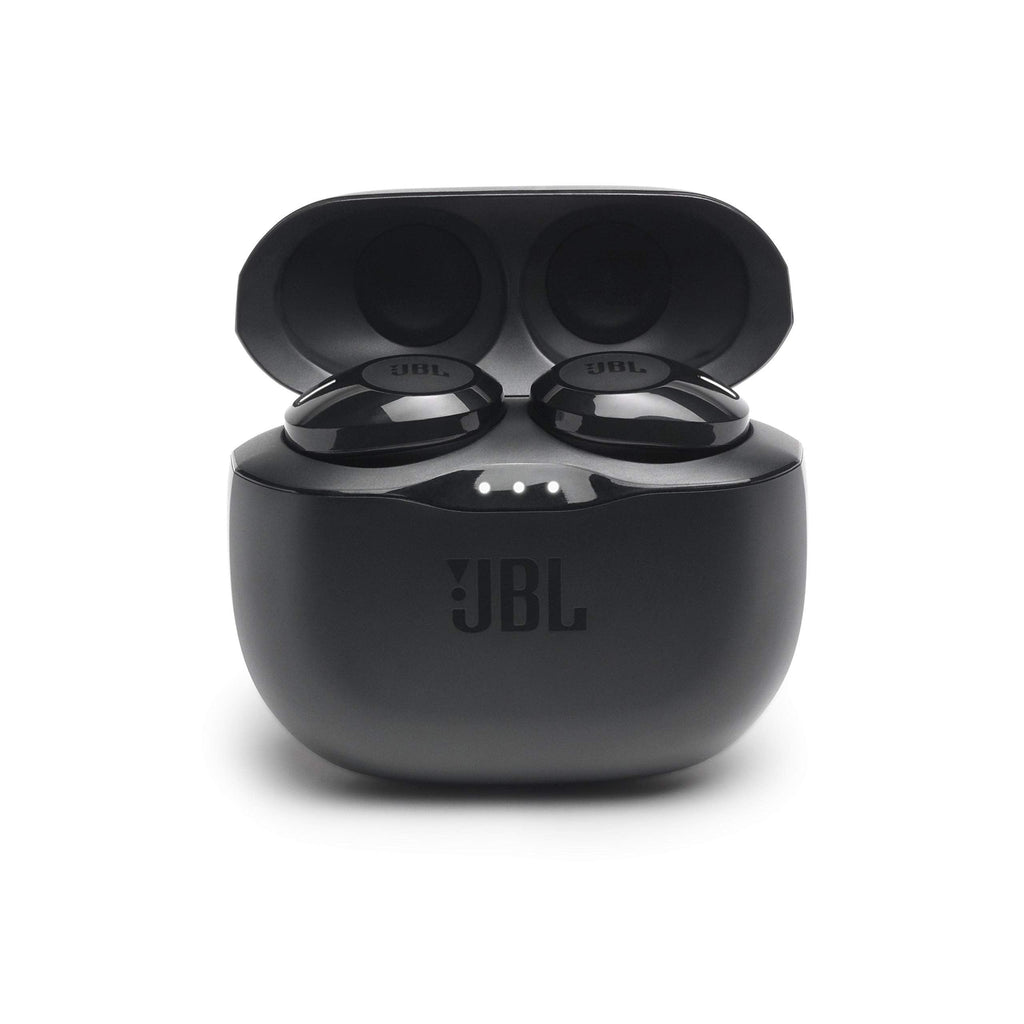 JBL - True Wireless In-ear Headphones - Black - JBLT125TWSBLKAM