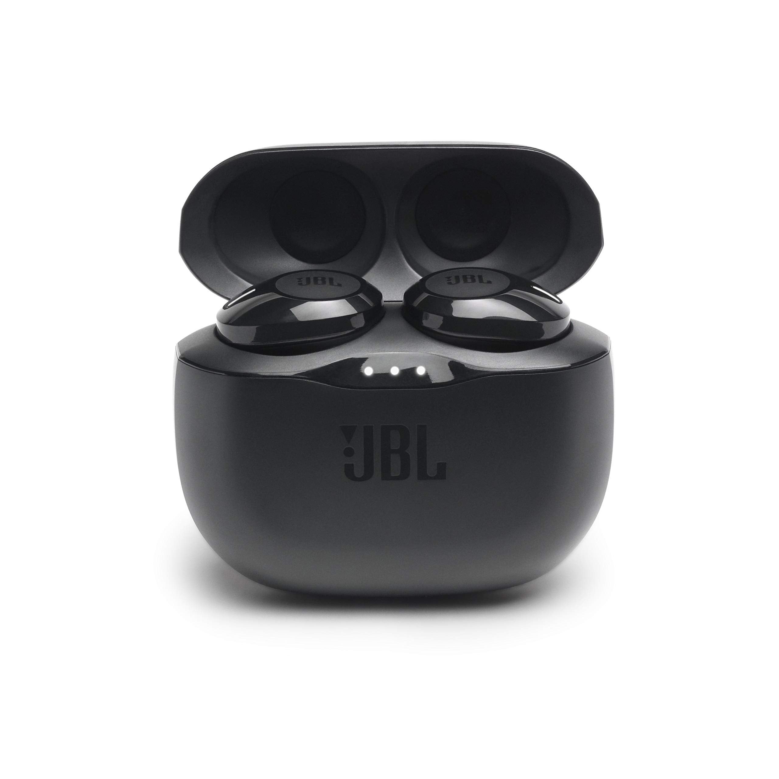 JBL - True Wireless In-ear Headphones - Black - JBLT125TWSBLKAM