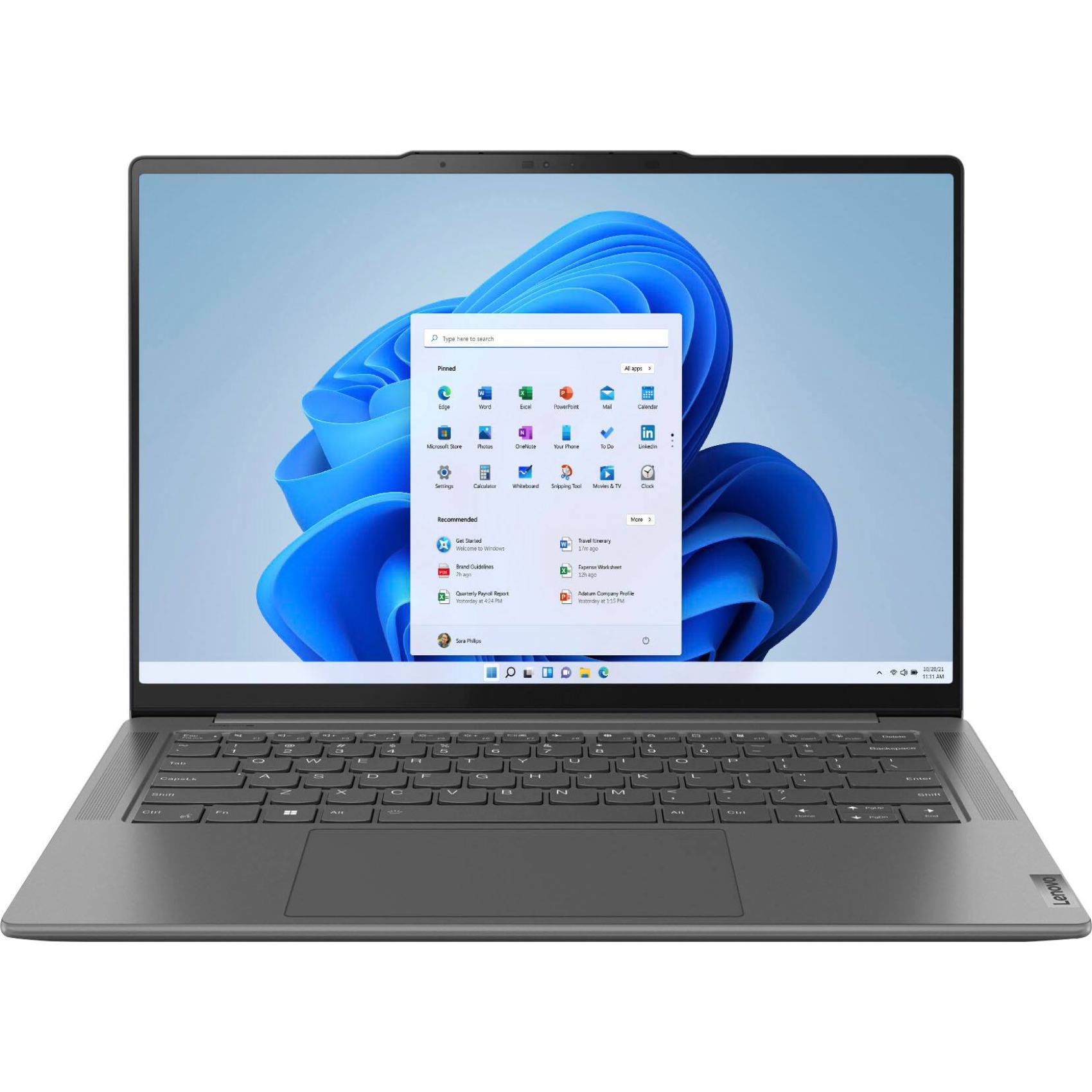 Lenovo - Slim Pro 7 14" 90Hz 2.5K (WQXGA) Touch-Screen Laptop -AMD Ryzen 7 7735HS - NVIDIA GeForce RTX 3050 - 16GB RAM - 512GB SSD - Storm Grey - 83AX0000US