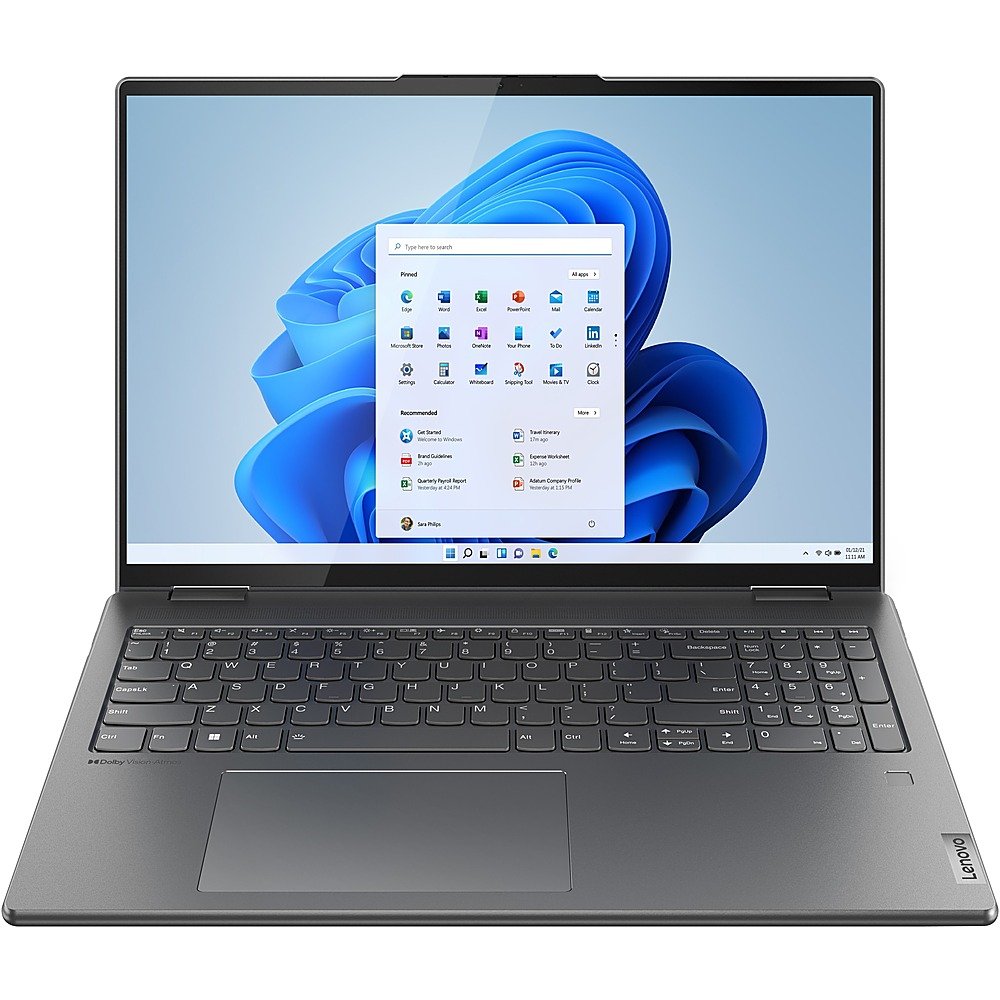 Lenovo - Yoga 7 16IAH7 16"" 2-in-1 - Intel i7 - 32 GB RAM - Arc A370M - 1 TB SSD - 82UF0001US