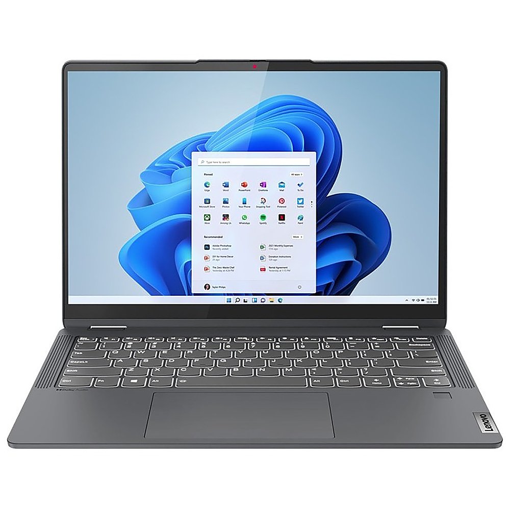 Lenovo IdeaPad Flex 5 - 14" Touchscreen - Ryzen 5 5500U - 16GB RAM - 1TB SSD - Storm Gray - 82R90069US