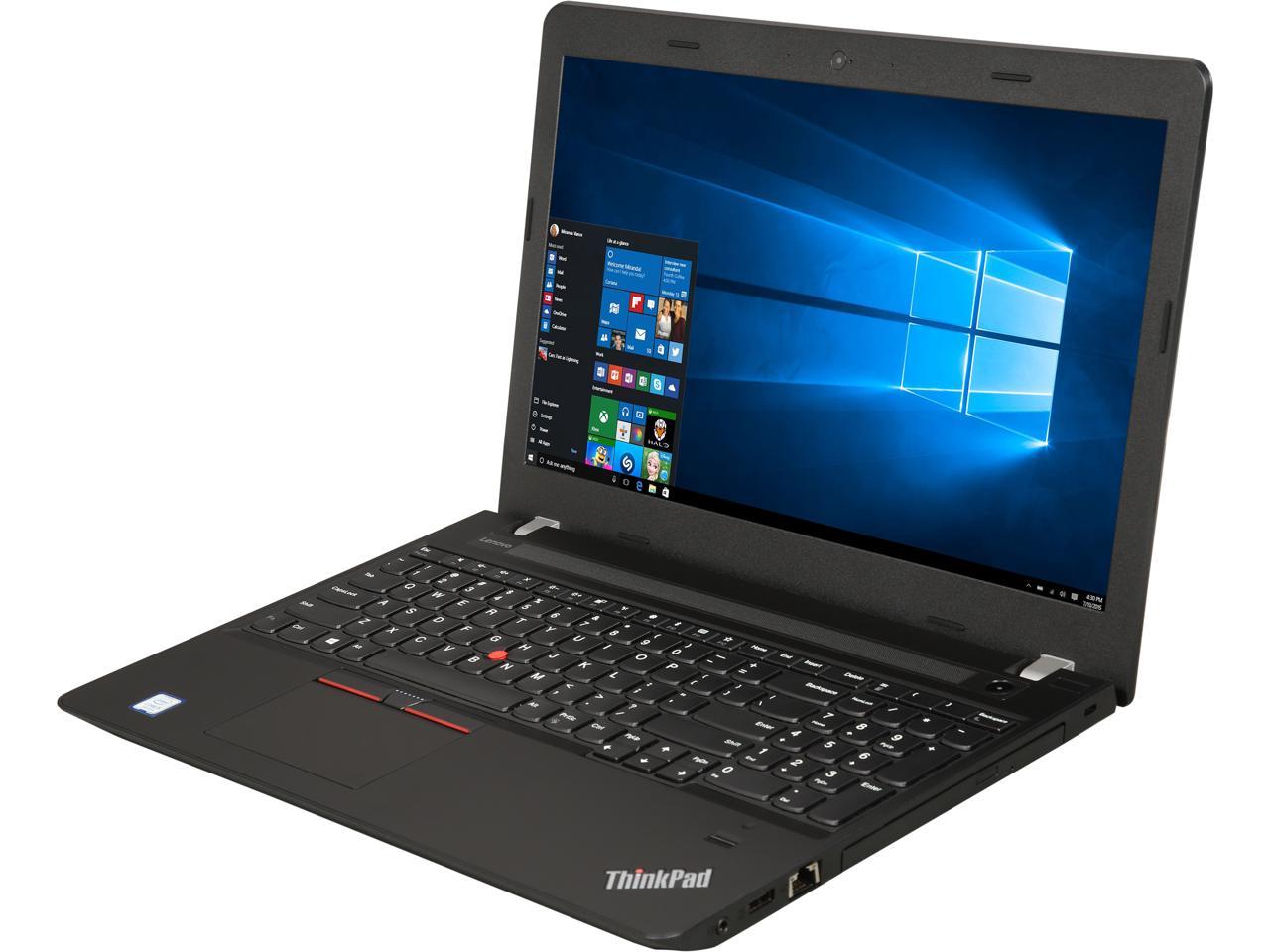 Lenovo ThinkPad E570 15.6" - i5-7200U - 8GB RAM - 256GB SSD - DVDRW - 20H500A9US