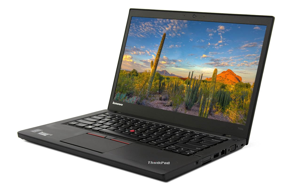 Lenovo ThinkPad T450s Laptop - i7-5600U - 8GB RAM - Integrated Graphics - 256GB SSD - Black - 20BX005GUS