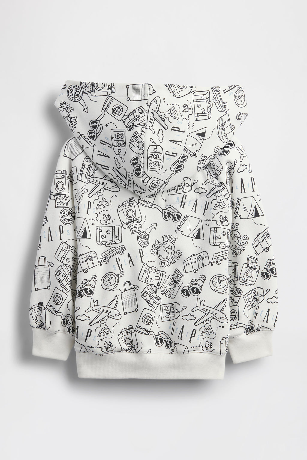 GAP X B??IS Doodle Hoodie in Optic White