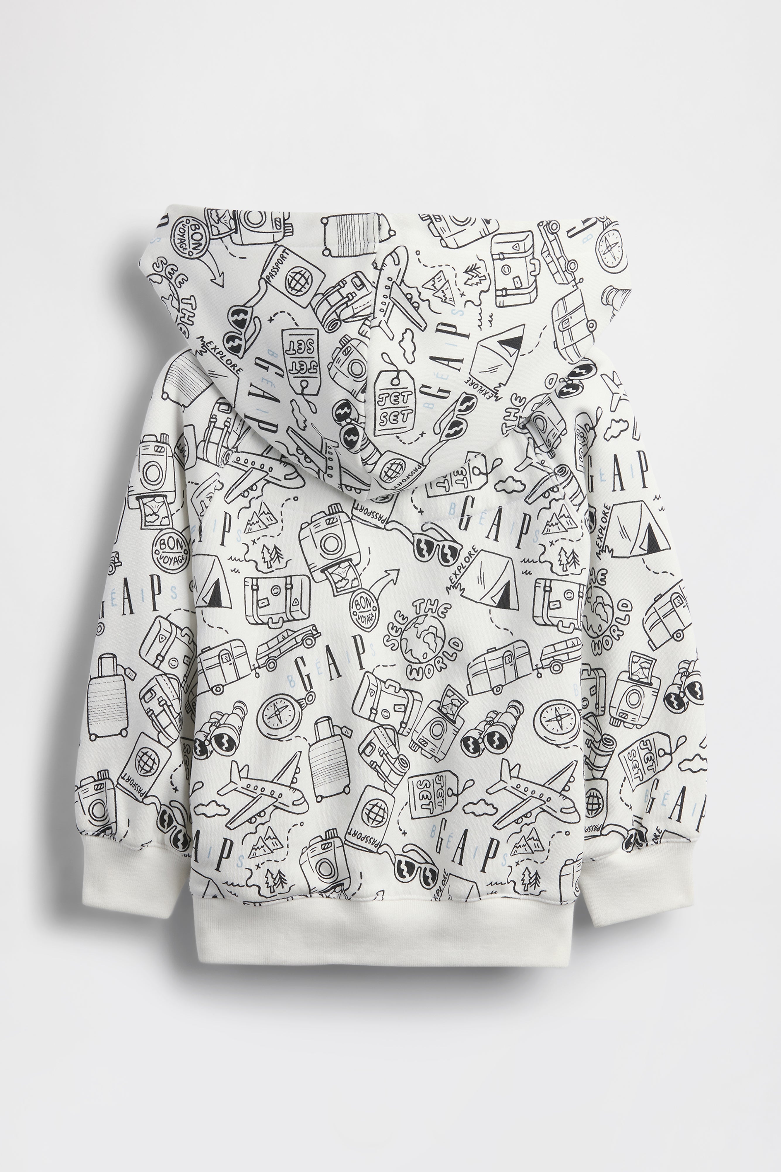 GAP X B??IS Doodle Hoodie in Optic White