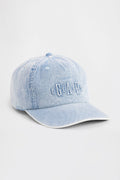 GAP X BEIS Logo Baseball Hat in Medium Wash