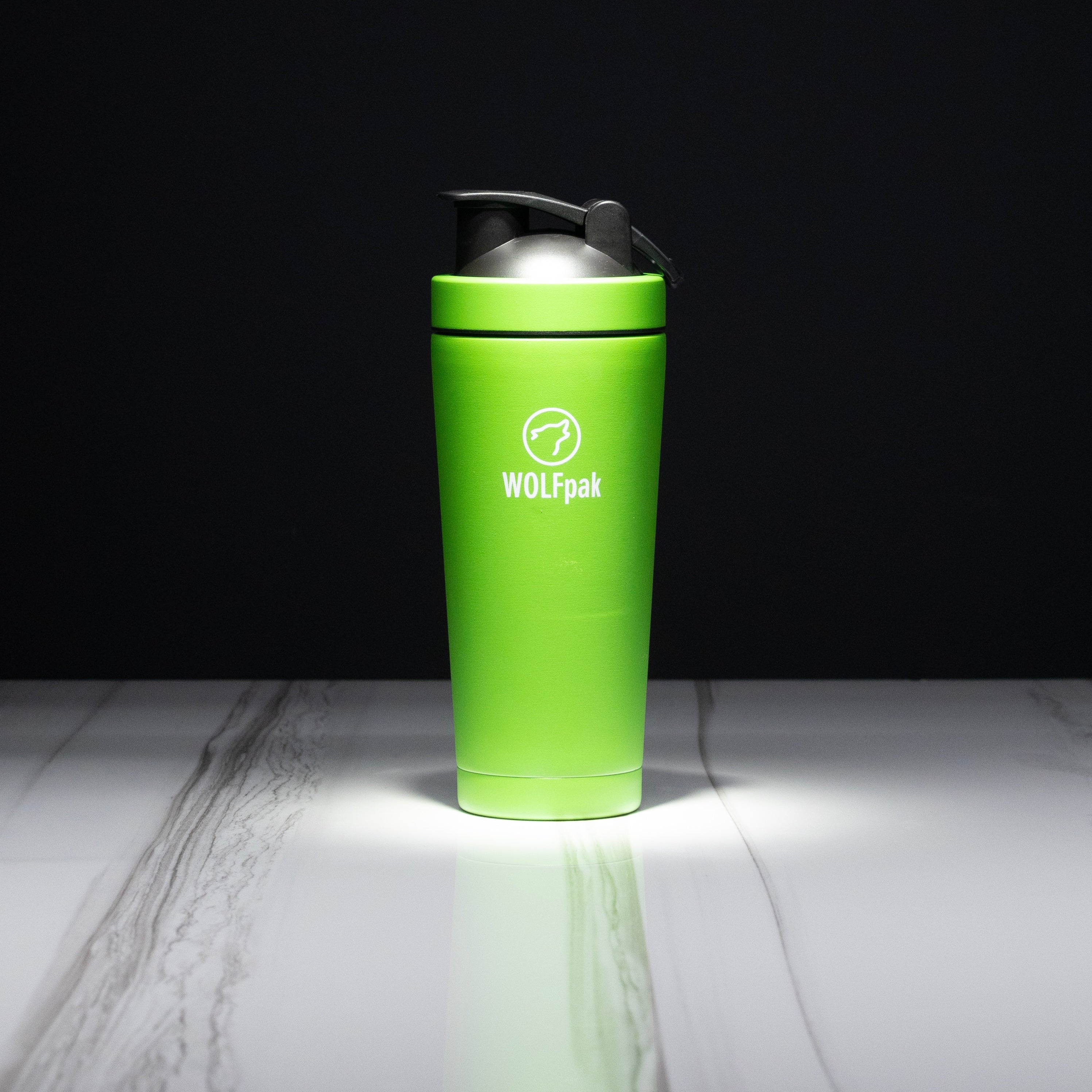 Green With White Shaker
