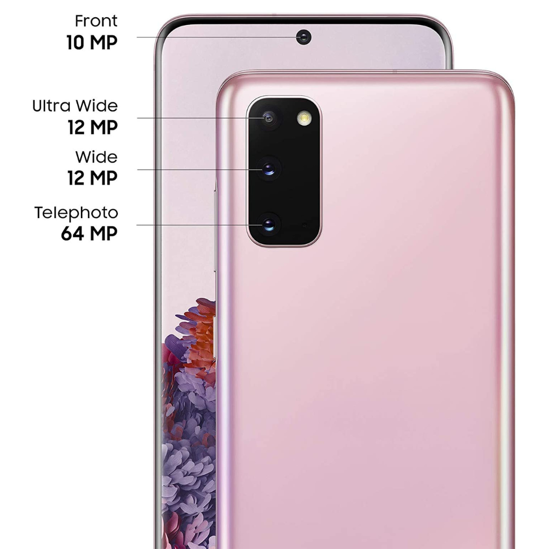 AT&T - Samsung Galaxy S20 5G - 128GB - Cloud Pink - SM-G981UZIAATT