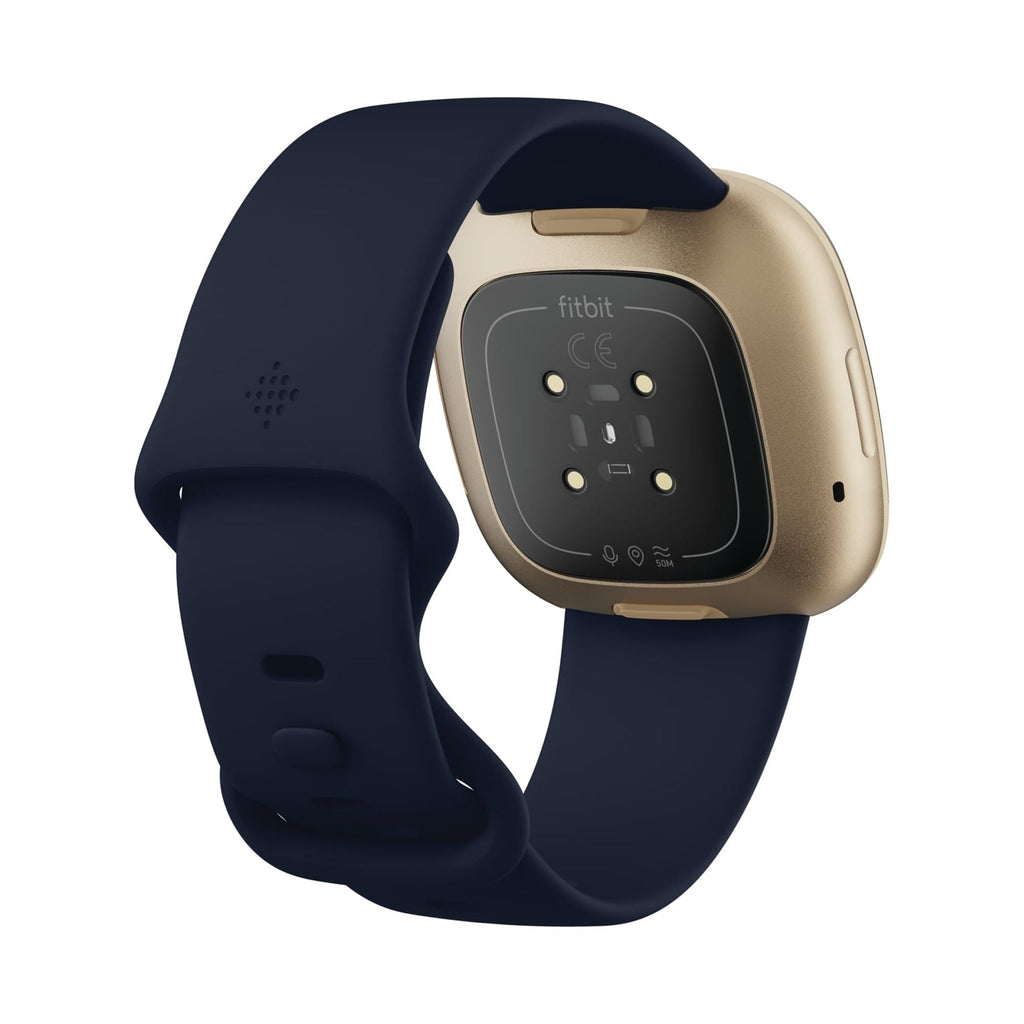 Fitbit Versa 3 Health & Fitness Smartwatch ? Soft Gold ? FB511GLNV (Small and Large Bands)