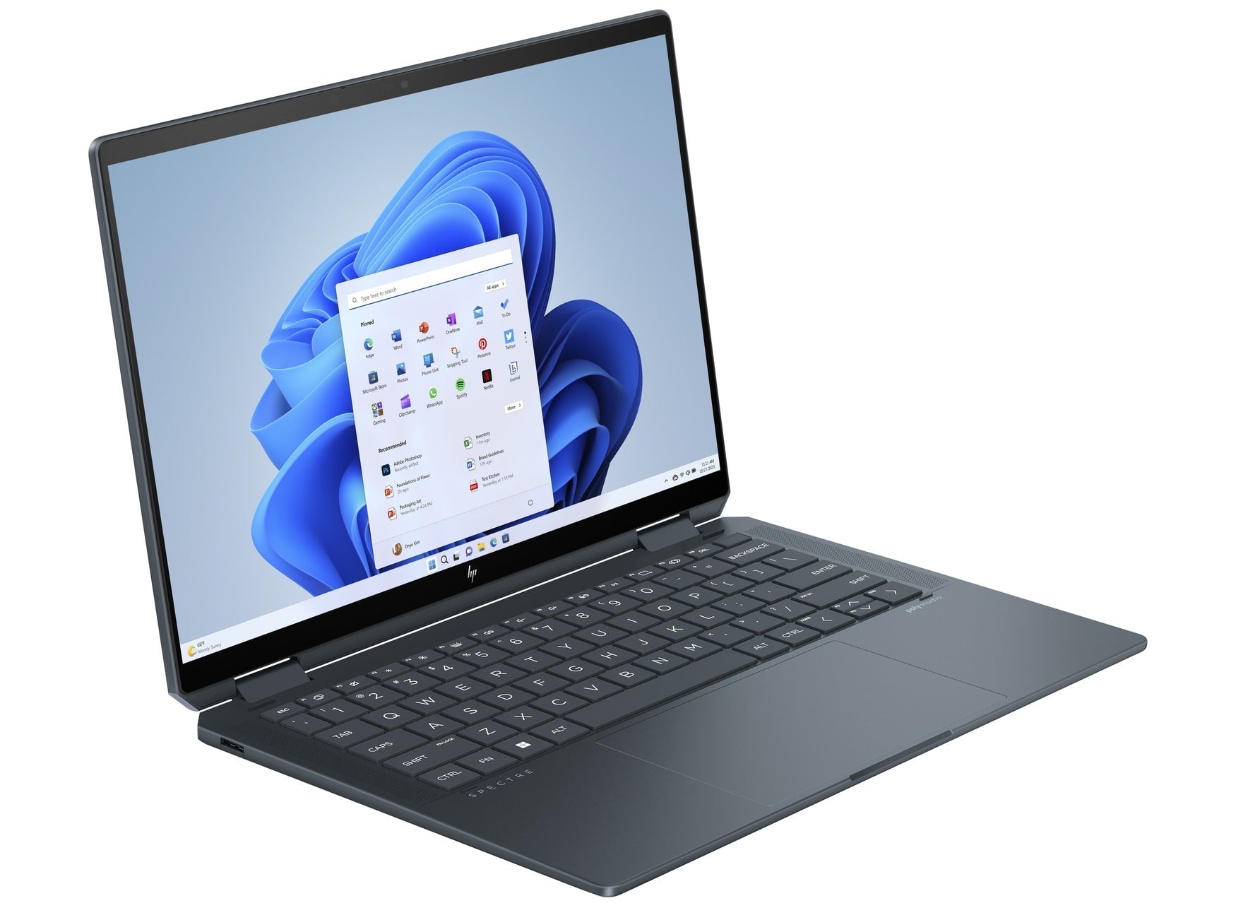 HP Spectre x360 ? 14" WQXGA+ Touch ? Ultra 7 155H ? 32GB RAM ? 2TB SSD ? Blue ? 14-eu0000