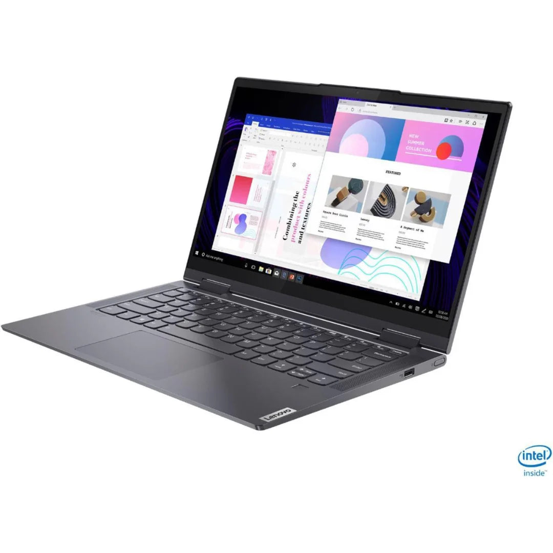 Lenovo IdeaPad Yoga 7 14ITL5 ? 14" FHD 2-in-1 Touch ? Intel Core i7-1165G7 ? 12GB RAM ? 512GB SSD ? Slate Gray ? 82BH0002US