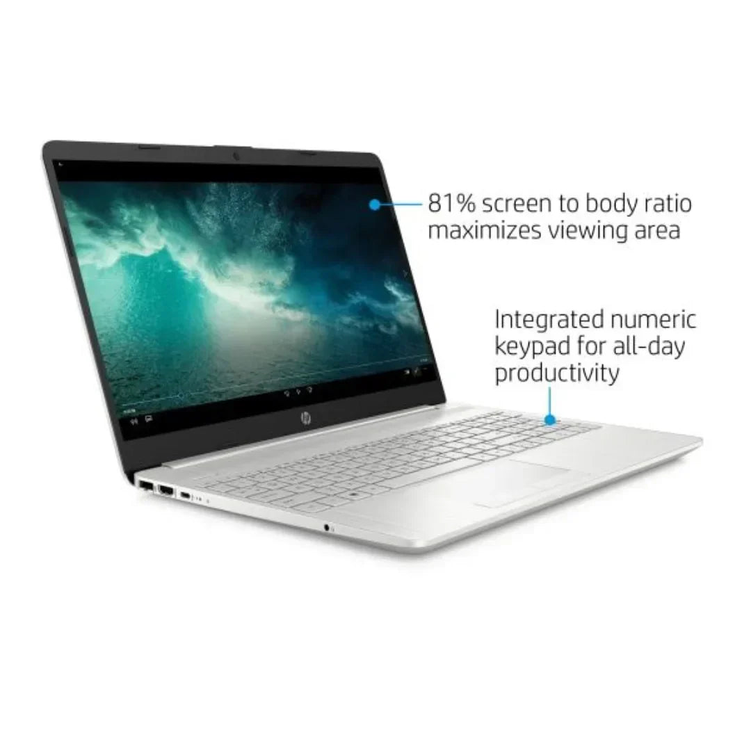 HP  WXGA - Ryzen 3 3250U - 8GB RAM - 1TB HDD - Silver - 15-gw0023od