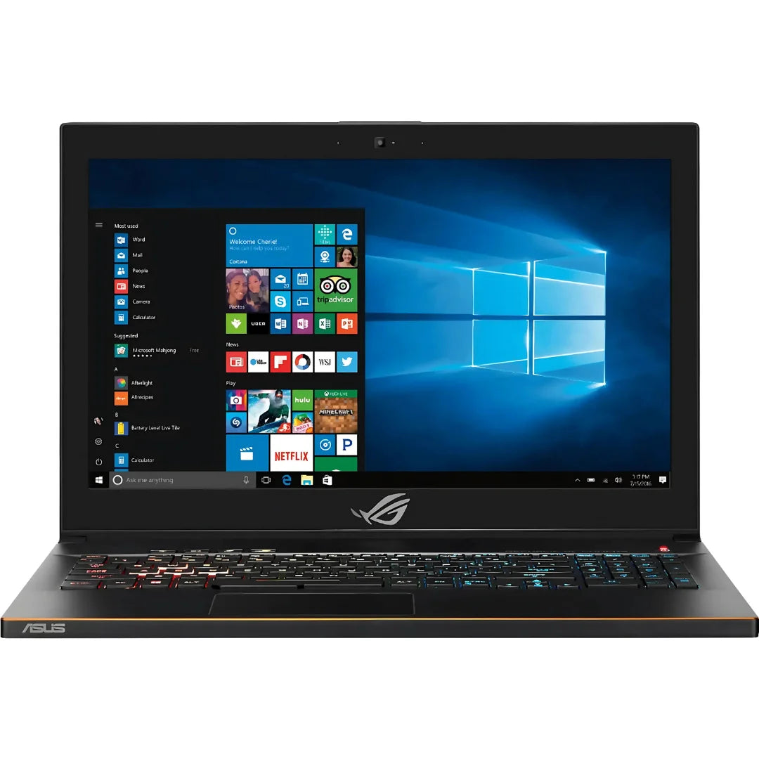Asus ROG GU501GM - i7-8750H - 16GB RAM - GTX 1060 - 1TB HDD + 128GB SSD - Brushed Black - GU501GM-BI7N8