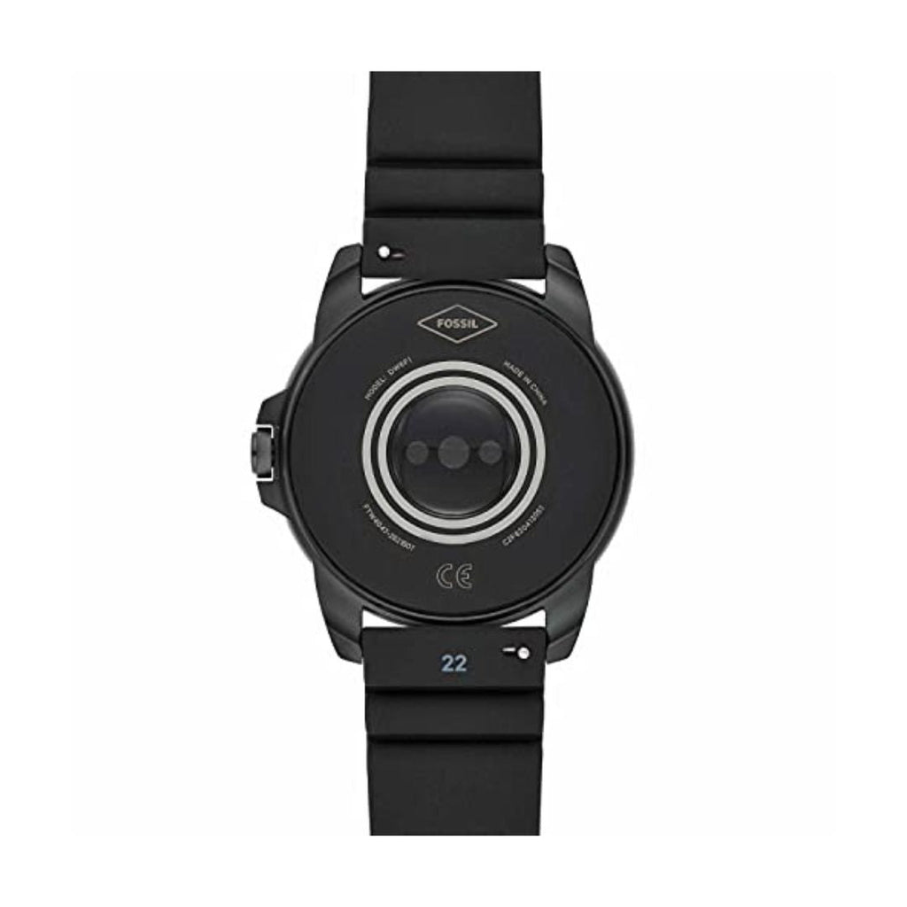 Fossil - Gen 5e Smartwatch 44mm Silicone - Black - FTW4047
