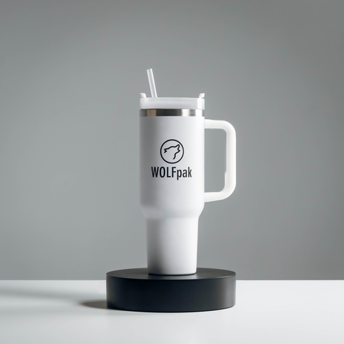 40oz Traveler Cup Polar White