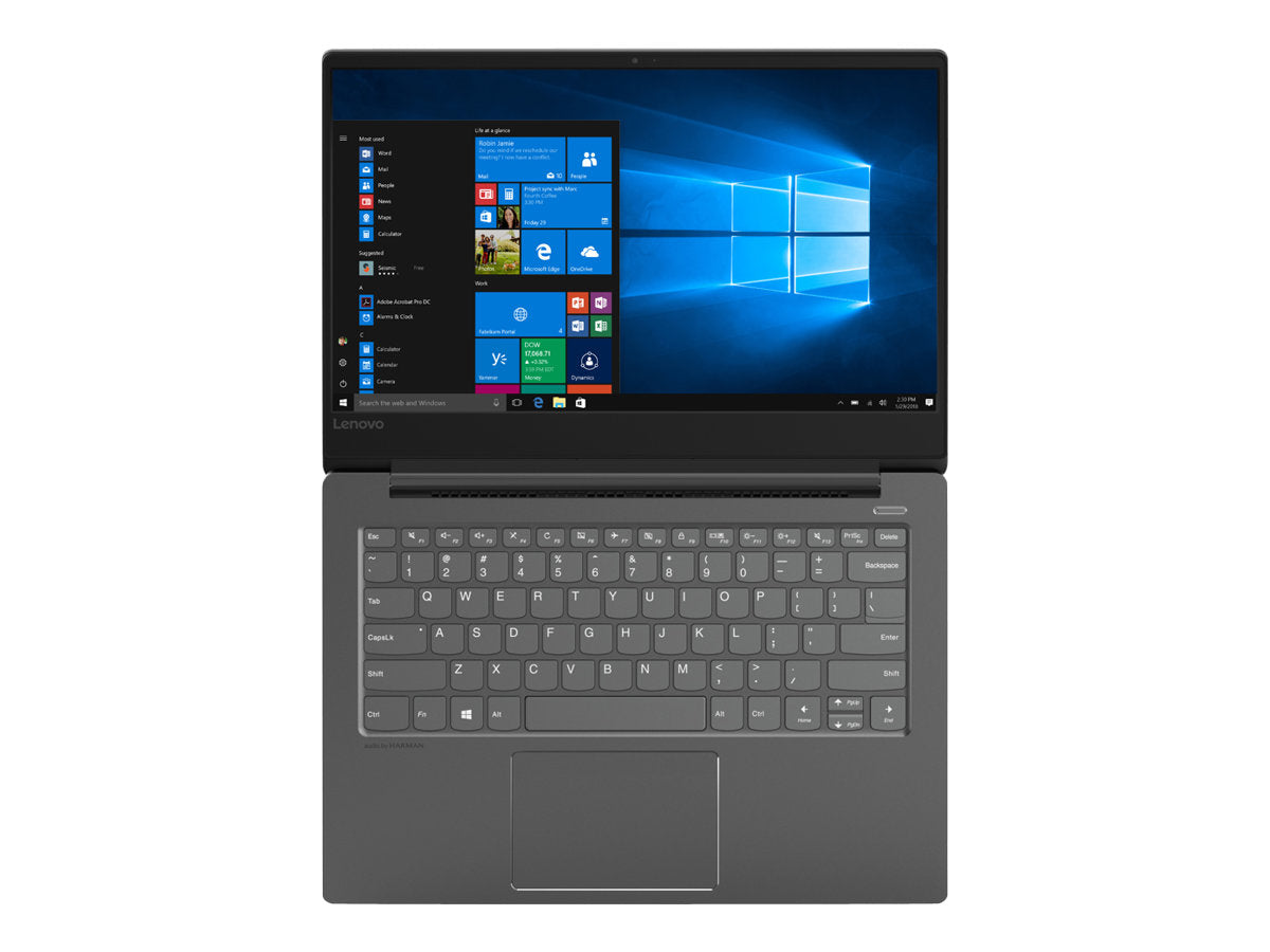 Lenovo ideapad 530S-14IKB - 2K Touch - i7-8550U - 16GB RAM - MX150 - 512GB SSD - Gray - 81EU00G7US