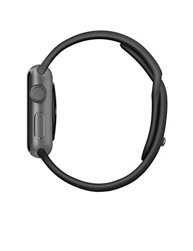 Apple Watch Sport (Wifi) 38mm Space Gray Aluminum Case w/ Black Sport Band - MJ2X2LL/A