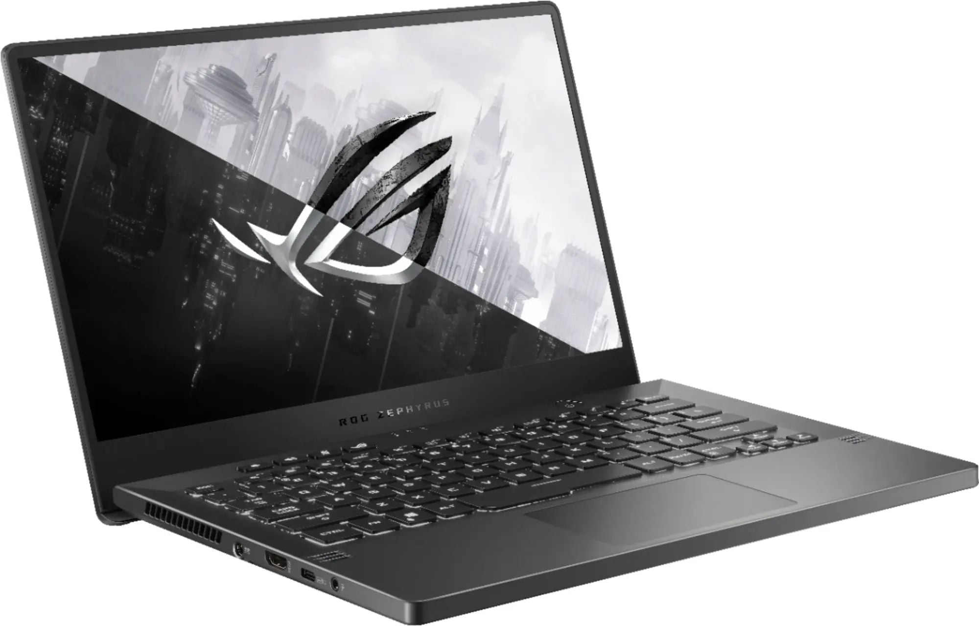 ASUS - ROG Zephyrus G14 14" FHD Laptop - AMD Ryzen 7 5800HS - 16GB RAM - NVIDIA GeForce GTX 1650 - 512GB SSD - Gray - GA401QH-211.ZG14BL