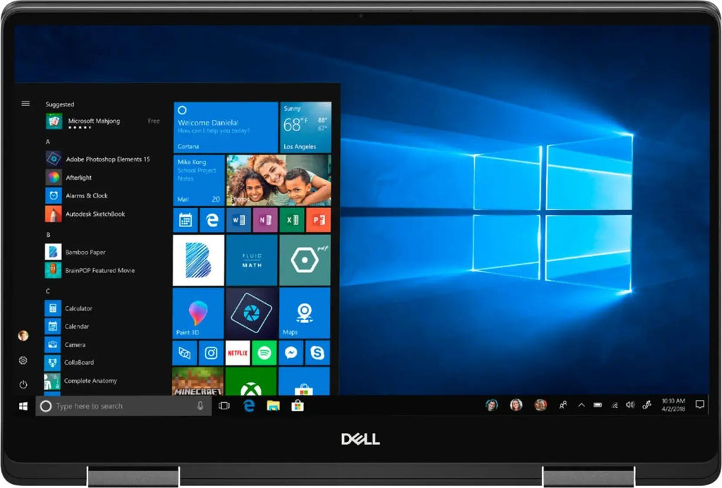 Dell Inspiron 7586 2in1 UHD Touch i7-8565U 16GB RAM - MX150 - 512GB SSD - Black