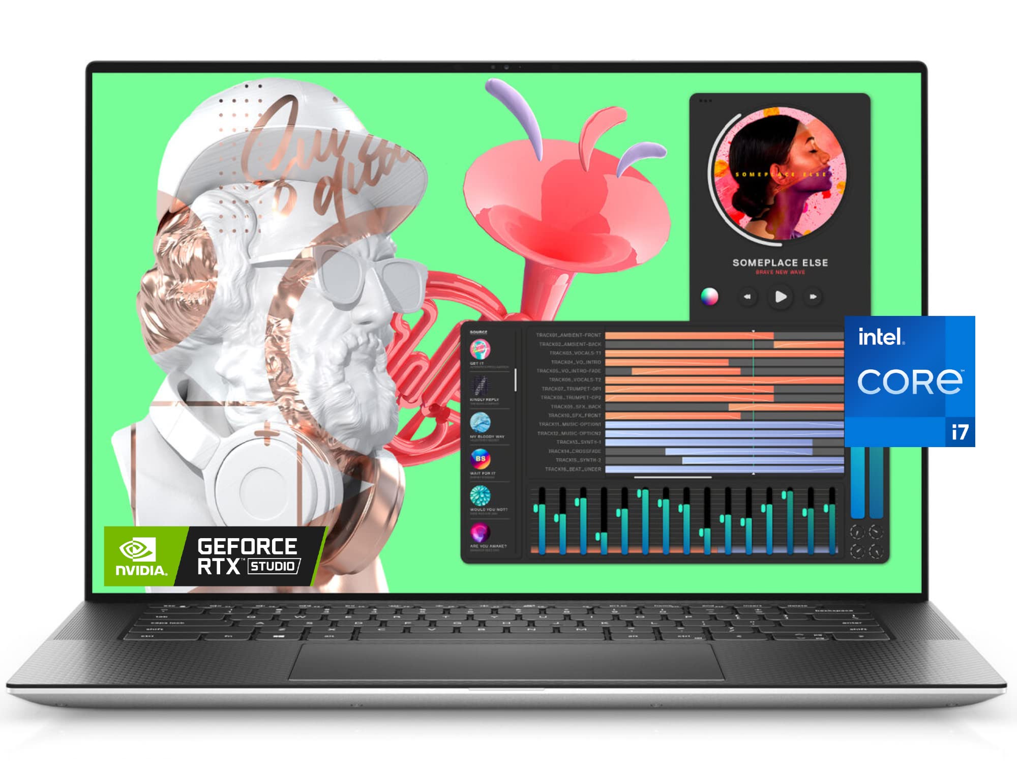 Dell XPS 15.6" UHD - TS - i7 - 32GB RAM - 1TB SSD NVIDIA GeForce RTX 3050 Ti - Platinum Silver - HT4WPFX