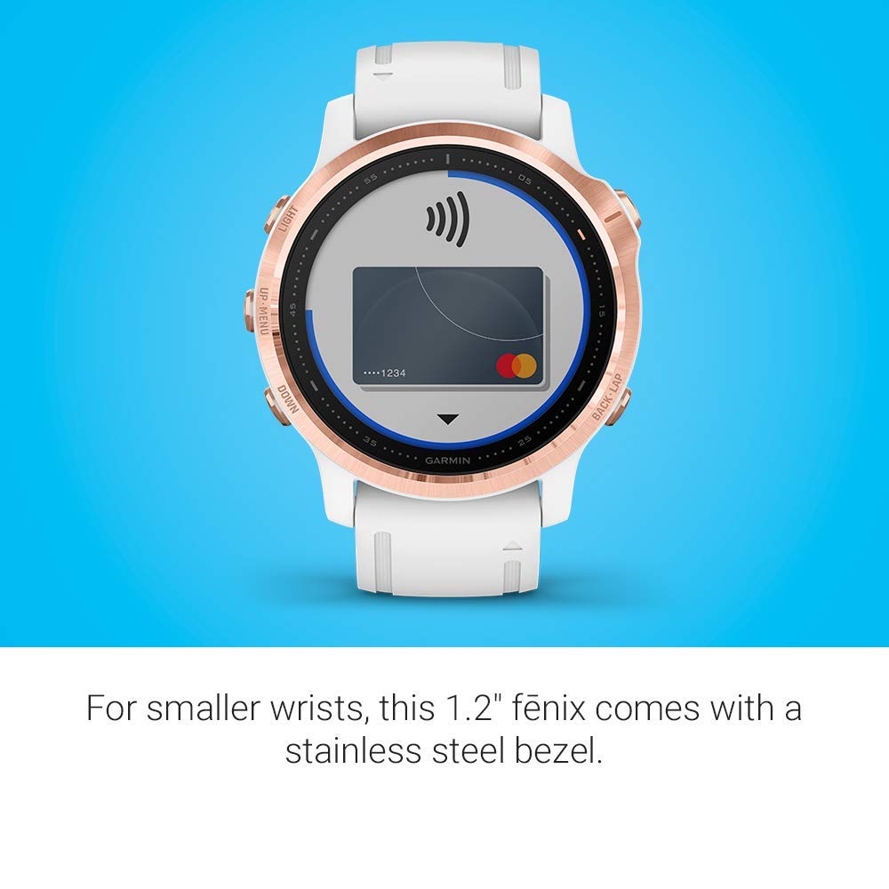 Garmin f?nix 6S Pro Smartwatch 42mm Fiber-Reinforced Polymer Rose Gold - 010-02159-10