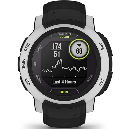 Garmin Instinct 2 Solar Smartwatch Surf Edition - Black - 010-02627-15