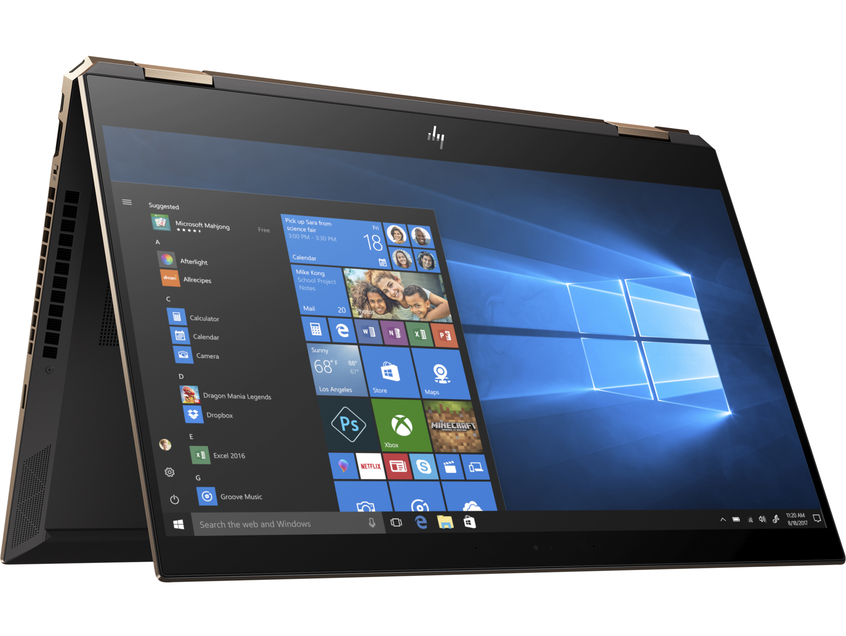 HP Spectre x360 - 15.6" UHD Touch - i7-10510U - 16GB RAM - GeForce MX250 - 512GB SSD - 15-df1075nr