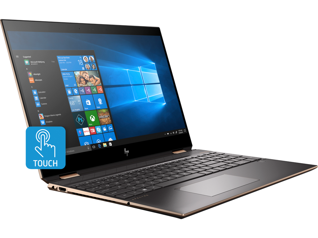 HP Spectre x360 - 15.6" UHD Touch - i7-10510U - 16GB RAM - GeForce MX250 - 512GB SSD - 15-df1075nr