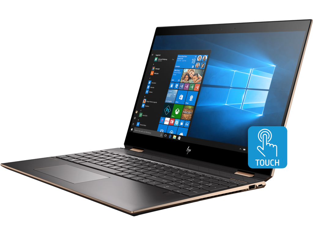 HP Spectre x360 - 15.6" UHD Touch - i7-10510U - 16GB RAM - GeForce MX250 - 512GB SSD - 15-df1075nr