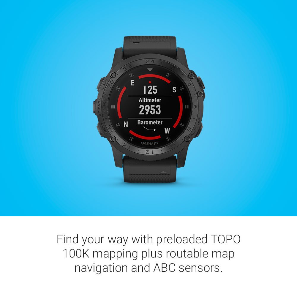 Garmin Tactix Charlie GPS Watch - Black - 010-02084-00