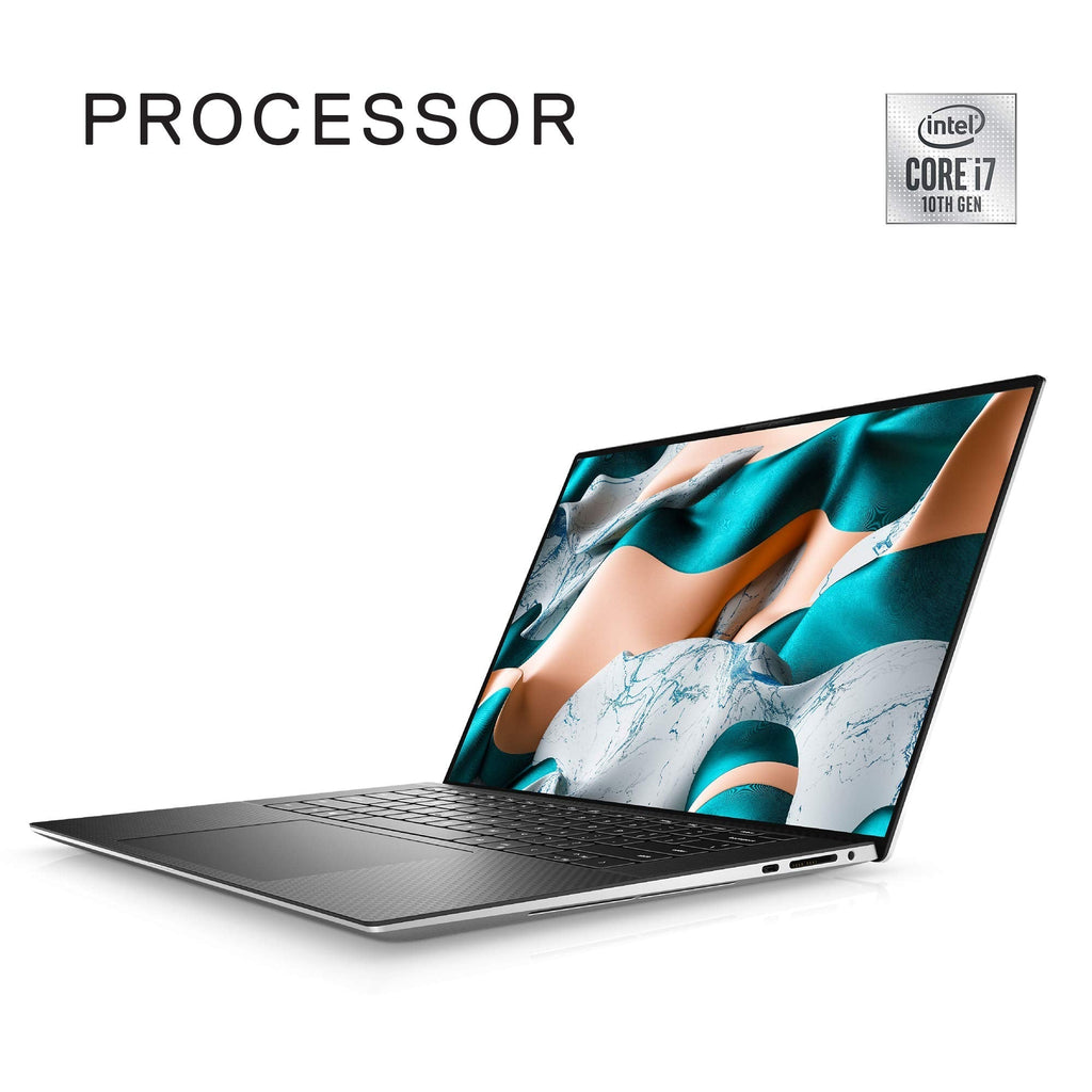 Dell XPS 15 - UHD+ Touchscreen, i7-10750H, 16GB RAM, 1TB SSD, GTX 1650 Ti - Silver - XPS9500-7845SLV-PUS