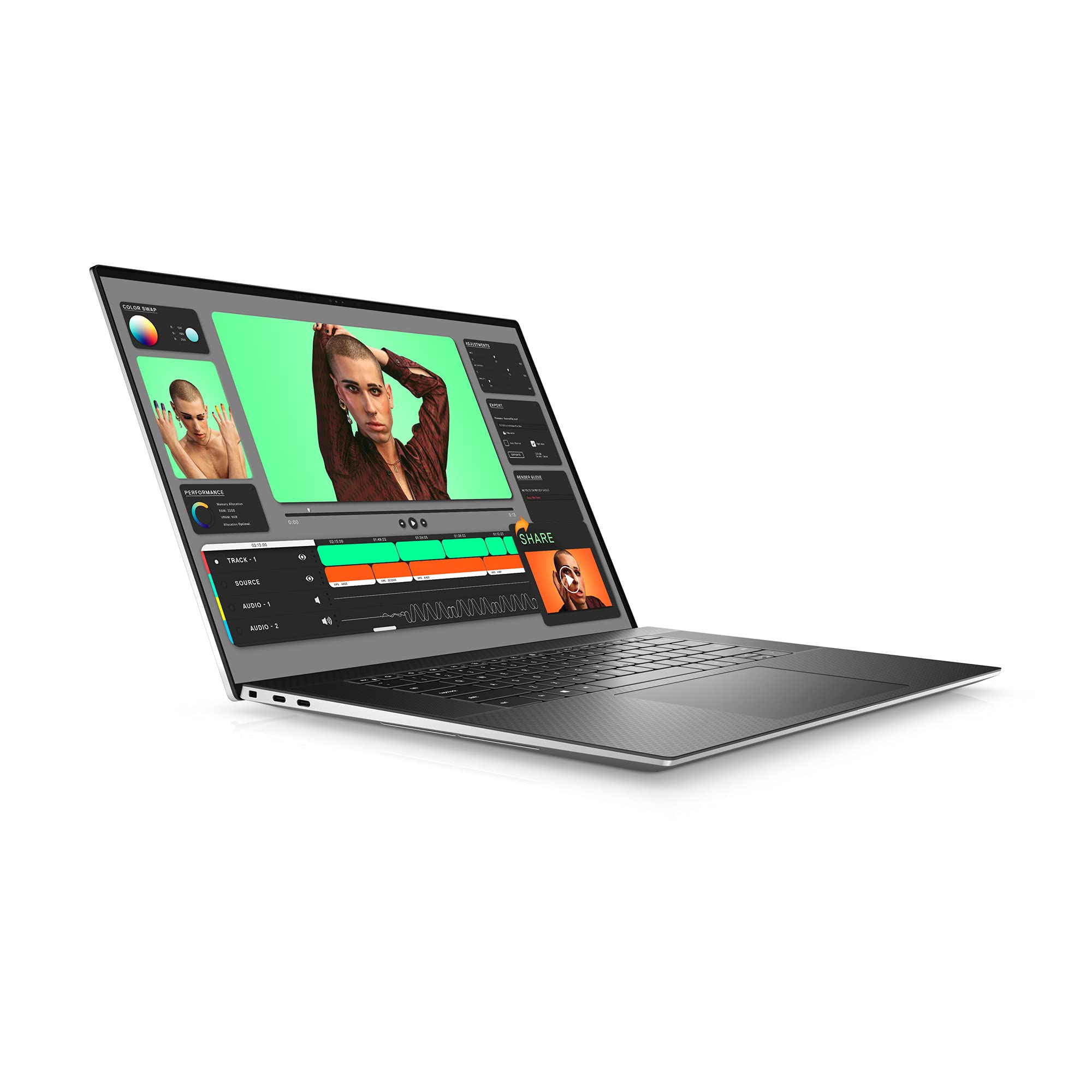 Dell XPS 17 9710 - 17" FHD+ - i7-11800H - 16GB RAM - 512GB SSD - RTX 3050 - Silver