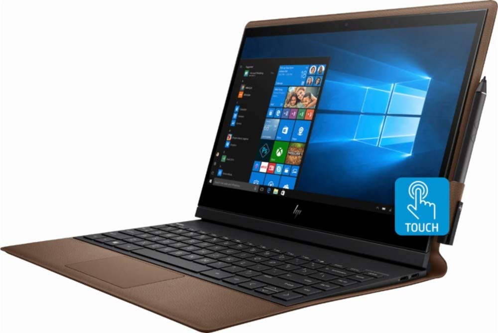 HP - Spectre Folio Leather 2-in-1 13.3"" Touch-Screen Laptop - Intel Core i7-8500Y - 8GB RAM- 256GB SSD - 13-AK0013DX