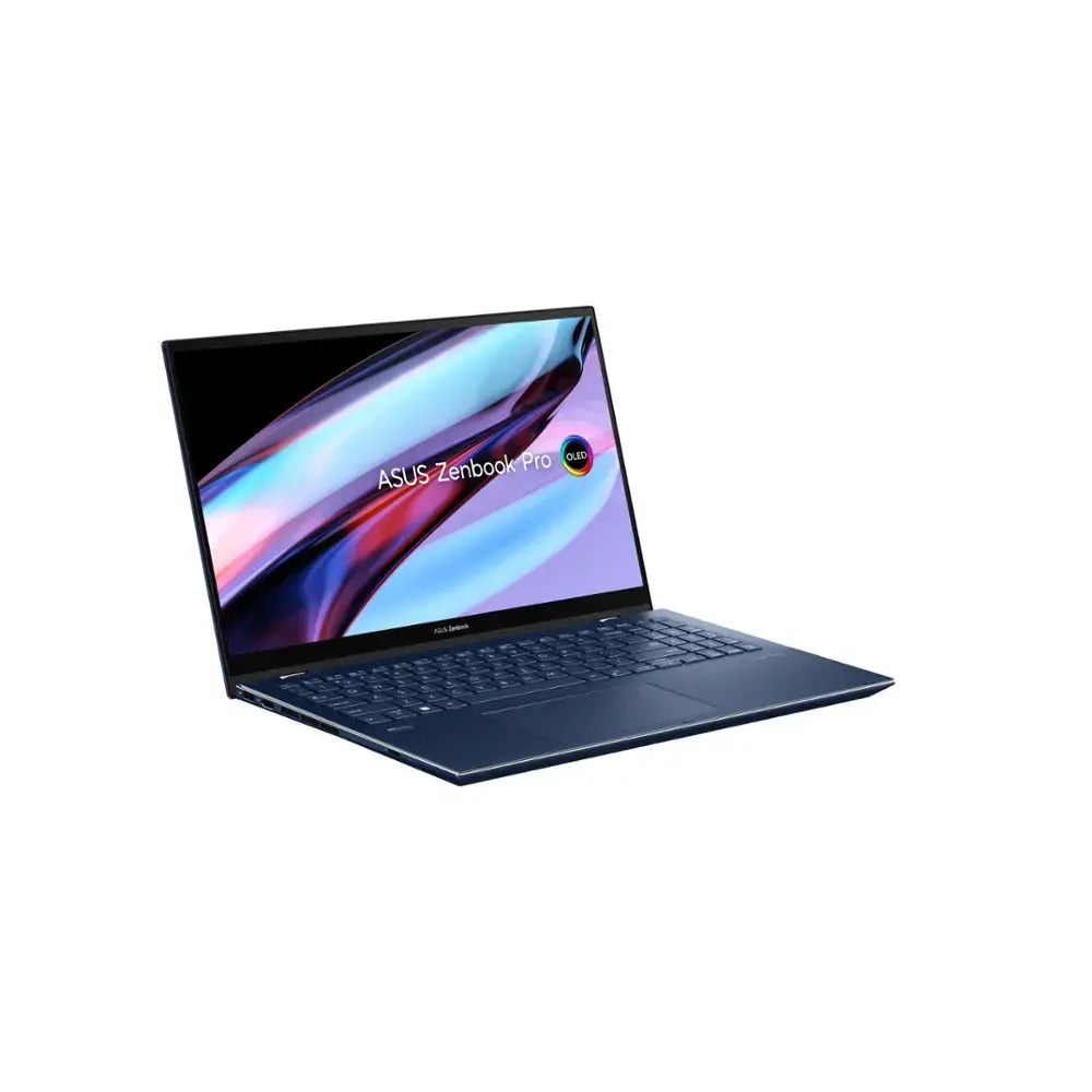 ASUS Zenbook Flip 2-in-1 15.6" OLED Touch-Screen Laptop - Intel Evo Platform - i7-12700H - 16GB RAM - 512GB SSD - Azurite Blue - Q529ZA-EVO.I7512BL